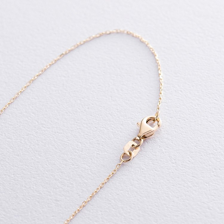 Кольє "Гармонія" в жовтому золоті кол01676 від ювелірного магазину Онікс - 2