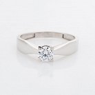 Помолвочное кольцо (фианит) к04889 от ювелирного магазина Оникс - 2