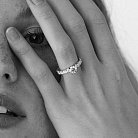 Помолвочное кольцо с бриллиантами (белое золото) 222031121 от ювелирного магазина Оникс - 11