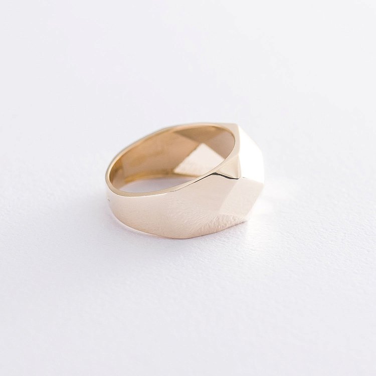 Кольцо "Совершенство" в желтом золоте к06535 от ювелирного магазина Оникс - 2