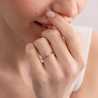 Помолвочное золотое кольцо с бриллиантом 220451221 от ювелирного магазина Оникс - 4