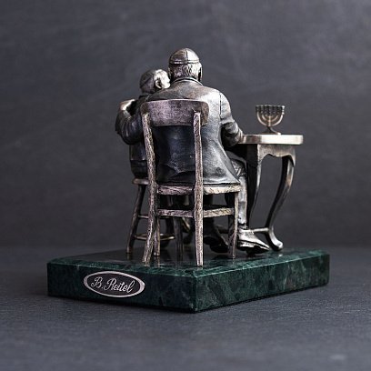 Серебряная фигура ручной работы 23104 №4