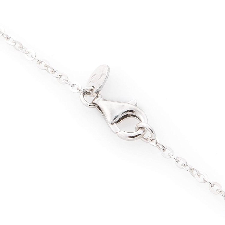 Срібне кольє з метеликами 18651 від ювелірного магазину Онікс - 1