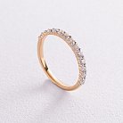 Золотое кольцо с бриллиантами кб0383nl от ювелирного магазина Оникс