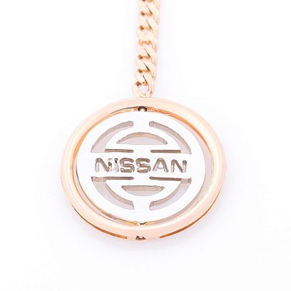 Золотий брелок "Nissan-Нісан" бр00011 №2