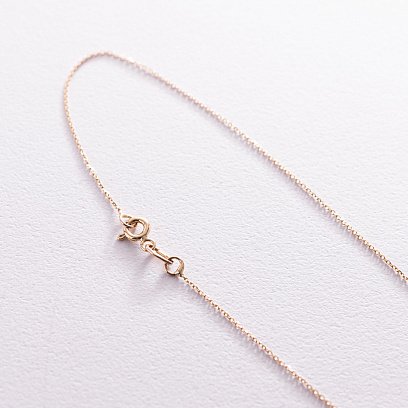 Колье "Бабочка" в желтом золоте кол02149 №5