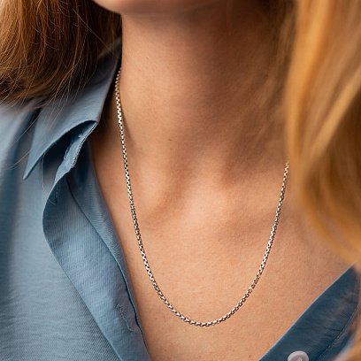 Золотий ланцюжок плетіння Венеція ц00242б №6