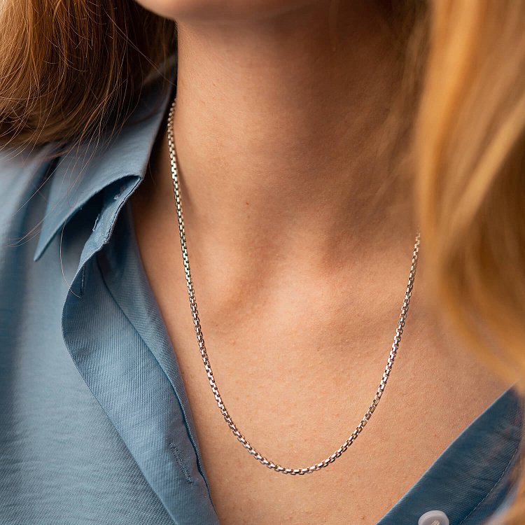 Золотий ланцюжок плетіння Венеція ц00242б від ювелірного магазину Онікс - 5