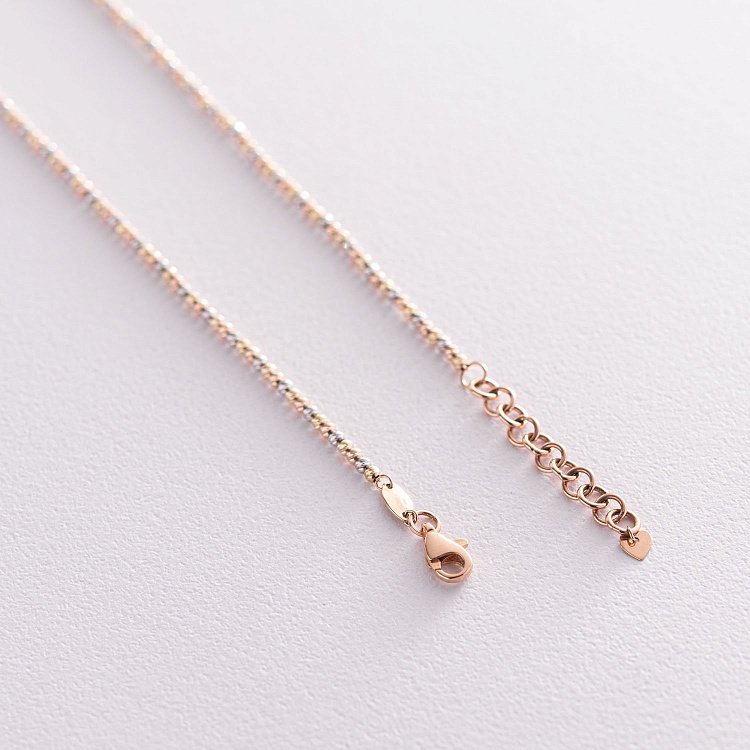 Золотое колье "Сердечко" кол01809 от ювелирного магазина Оникс - 4