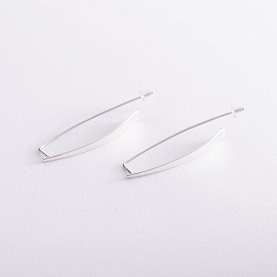 Серебряные серьги "Мира" 4929 №4