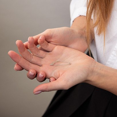 Срібна шпилька 21004 №2