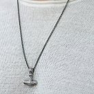 Серебряная подвеска "Молот Тора" 133241 от ювелирного магазина Оникс - 2