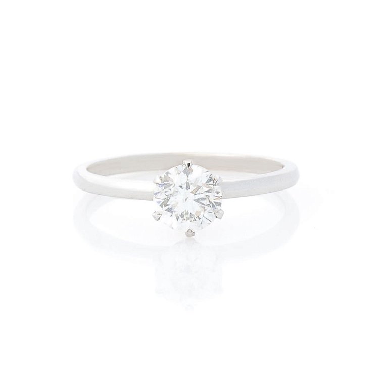 Золотое помолвочное кольцо с бриллиантом zberdh168 от ювелирного магазина Оникс - 2