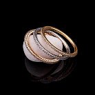 Золота каблучка з діамантами 157427ch от ювелирного магазина Оникс - 1