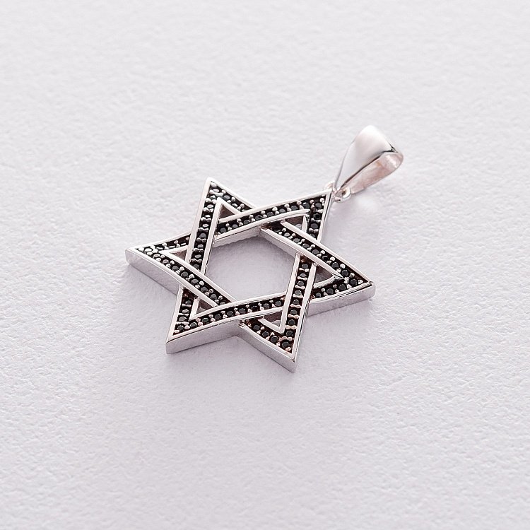 Золотая подвеска "Звезда Давида" п03328 от ювелирного магазина Оникс