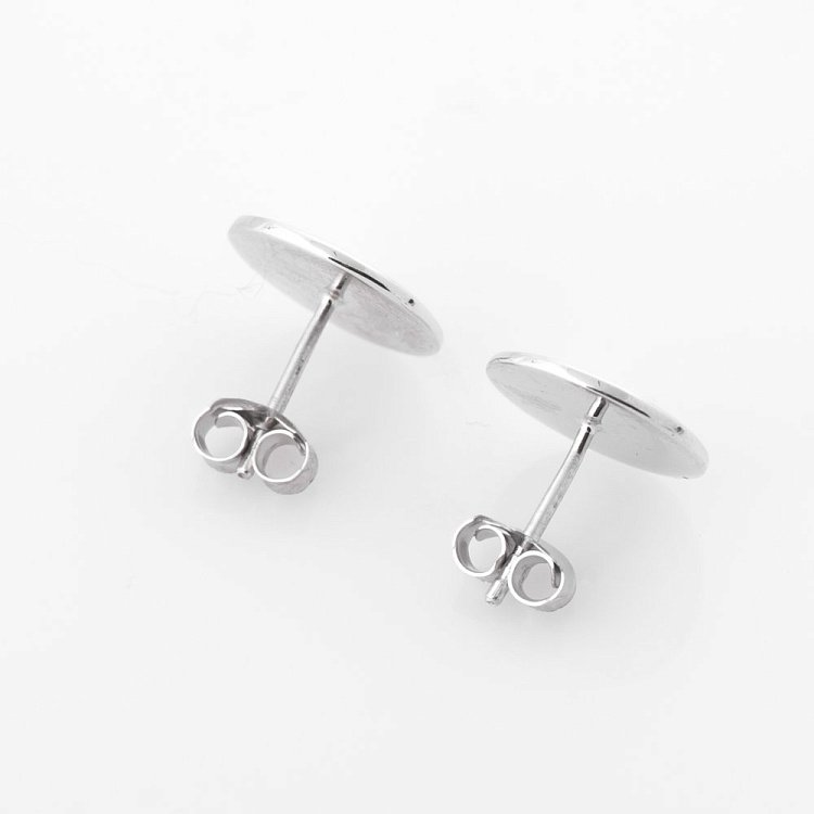 Серебряные серьги-пусеты 122067 от ювелирного магазина Оникс - 1