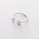 Серебряное кольцо "Геометрия" 112164 от ювелирного магазина Оникс - 1