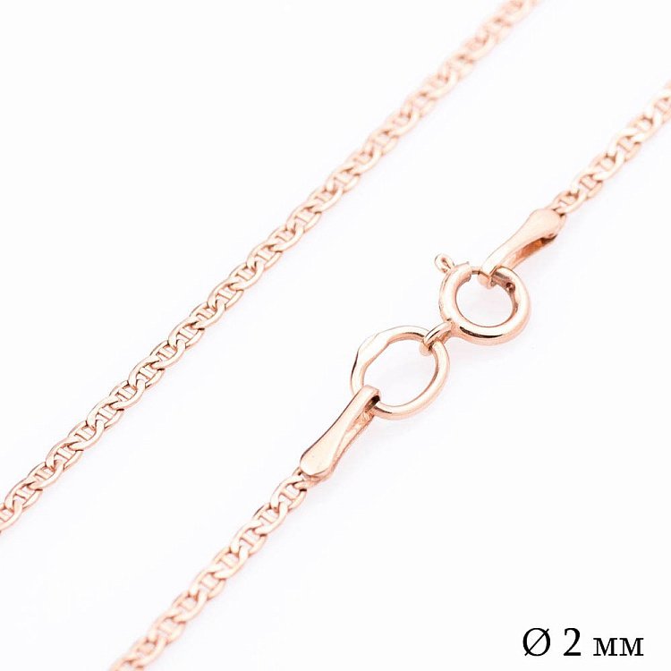 Золотий ланцюжок - Барлі (2 мм) ц00028-2 від ювелірного магазину Онікс