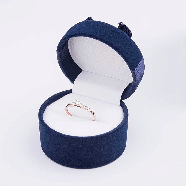 Помолвочное кольцо с бриллиантами 11810 от ювелирного магазина Оникс - 3