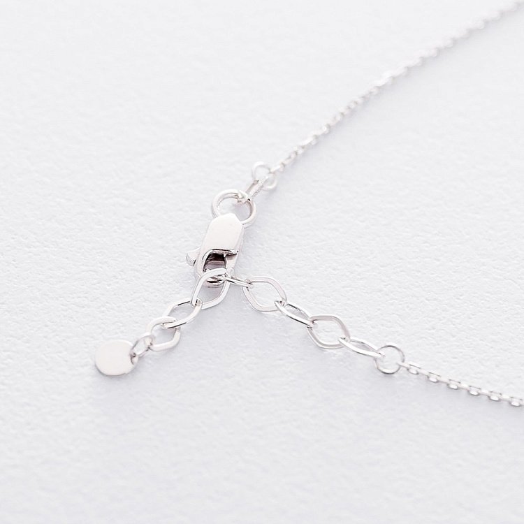 Золотое колье с сердечками кол01451 от ювелирного магазина Оникс - 1