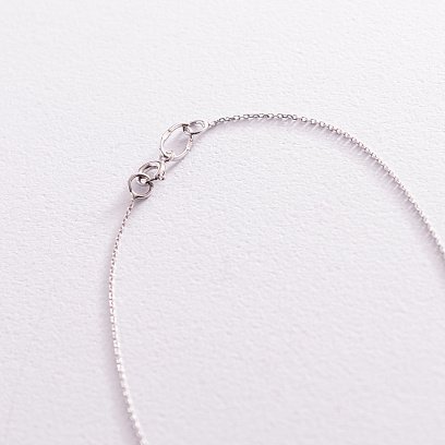 Кольє "Метелик" у білому золоті кол02148 №5