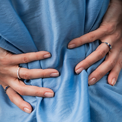 Золота каблучка з сапфірами і діамантами кб0675lg №4