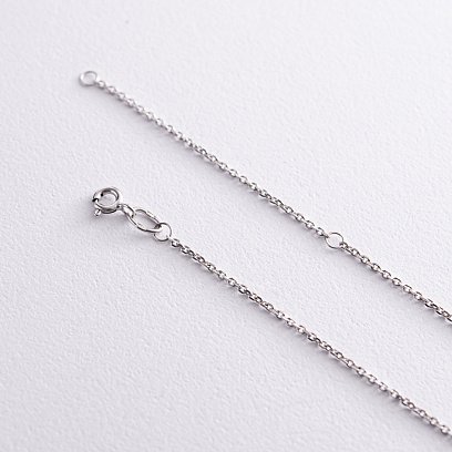 Золотое колье "Крестик" с бриллиантами 118281121 №4