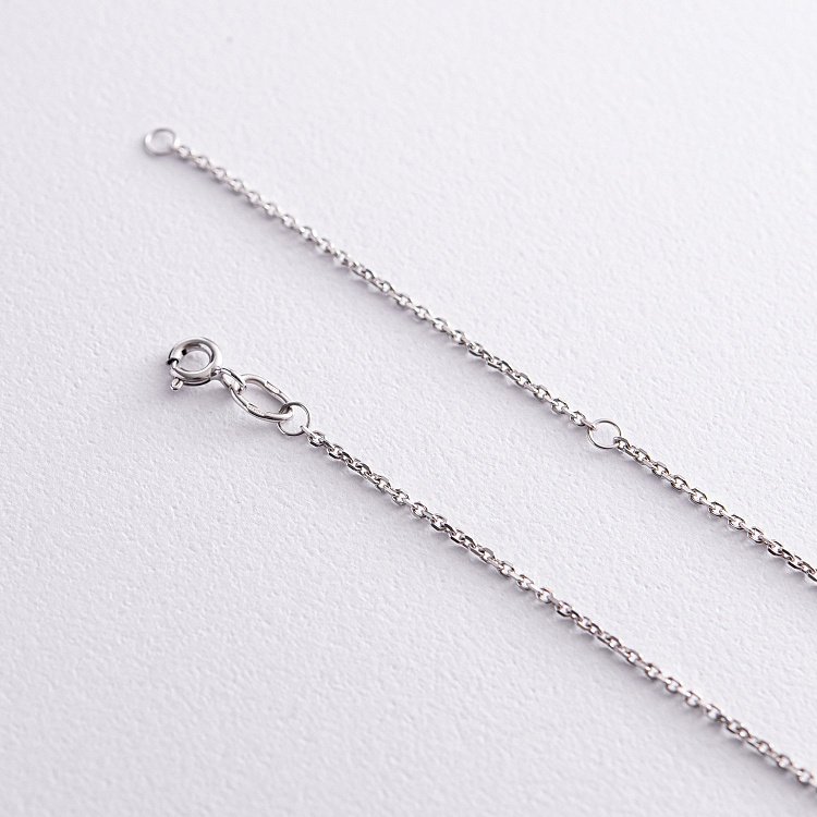 Золотое колье "Крестик" с бриллиантами 118281121 от ювелирного магазина Оникс - 3