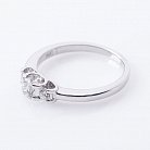 Золотое помолвочное кольцо с бриллиантами р0900б от ювелирного магазина Оникс - 2