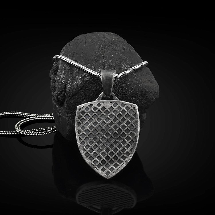 Серебряный кулон "Иисус Христос" 133174 от ювелирного магазина Оникс - 1