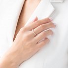 Золотое кольцо с бриллиантами ккит182 от ювелирного магазина Оникс - 1