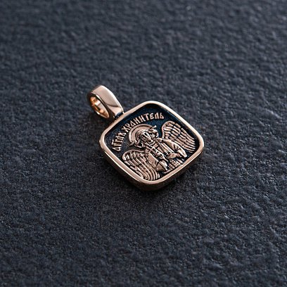 Золота ладанка "Ангел Охоронець - Архангел Михаїл" п03431 №4