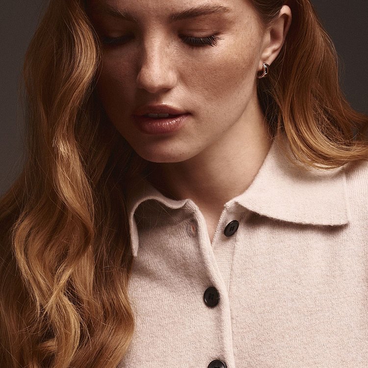 Срібні сережки "Кільця" (1.3 см) 122781 від ювелірного магазину Онікс - 3