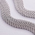 Срібні сережки - пусети "Елеонора" з ланцюжками 902-01200 от ювелирного магазина Оникс - 3