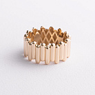 Кольцо "Agnes" в желтом золоте к08456 от ювелирного магазина Оникс