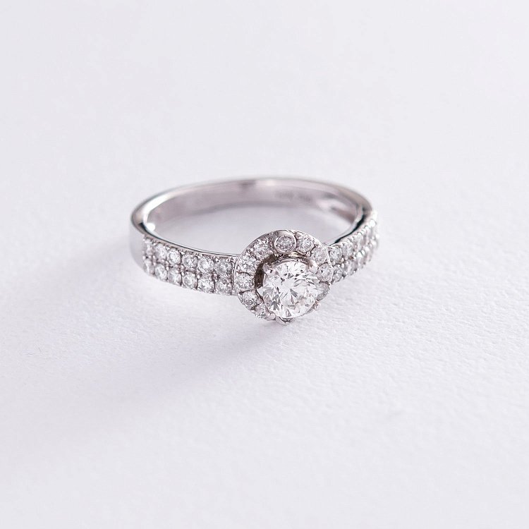 Золотое кольцо с бриллиантами к328 от ювелирного магазина Оникс