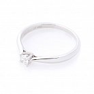 Золотое помолвочное кольцо с бриллиантом кб0172lg от ювелирного магазина Оникс - 1