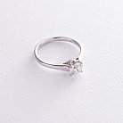 Золотое помолвочное кольцо (бриллианты) кб0145lg от ювелирного магазина Оникс