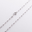 Серебряное колье "Цепочка" 15242 от ювелирного магазина Оникс - 1