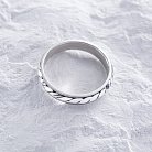 Чоловічий срібний перстень (чорніння) TR-01-00002 от ювелирного магазина Оникс - 6