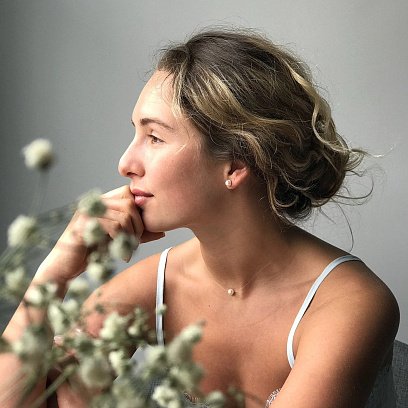 Сережки-пусети (культ. прісн. перли) 7 мм 121029 №7