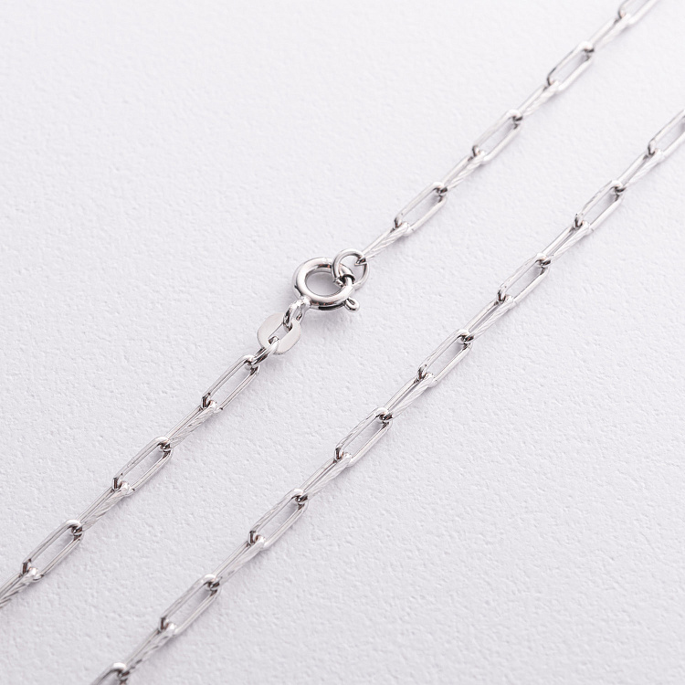 Серебряное колье "Цепочка" 15242 от ювелирного магазина Оникс - 1