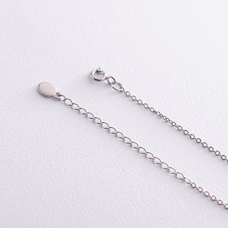 Срібне кольє "Сердечко" 1089 від ювелірного магазину Онікс - 6