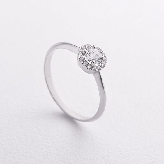 Серебряное кольцо (куб. цирконий) 1920/1р-CZ