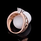 Помолвочное кольцо с фианитами к04241 от ювелирного магазина Оникс - 3