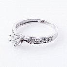 Золотое помолвочное кольцо с бриллиантами р0320б от ювелирного магазина Оникс - 3
