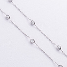 Серебряный браслет с фианитами 905-01593 от ювелирного магазина Оникс - 1