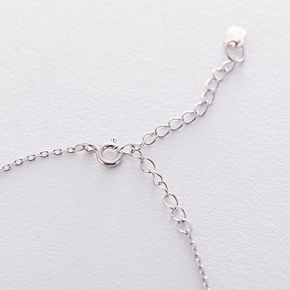 Серебряное колье "Монетки" 18743 №2