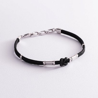 Чоловічий браслет "Морський вузол" ZANCAN EXB518R-NE №5