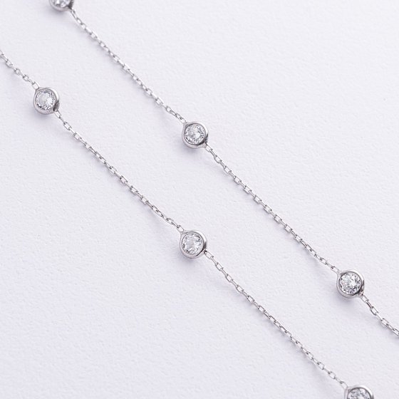 Серебряный браслет с фианитами 905-01593 №3